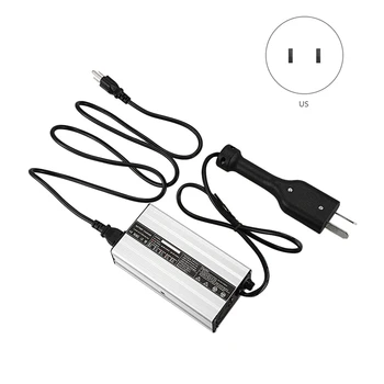 

ELOS-2 LED Lights Golf Cart Battery Automatic Charger 36V/5A Crows Foot Fast Charge Connector Plug for EZ-Go, Star, Club Car, DS