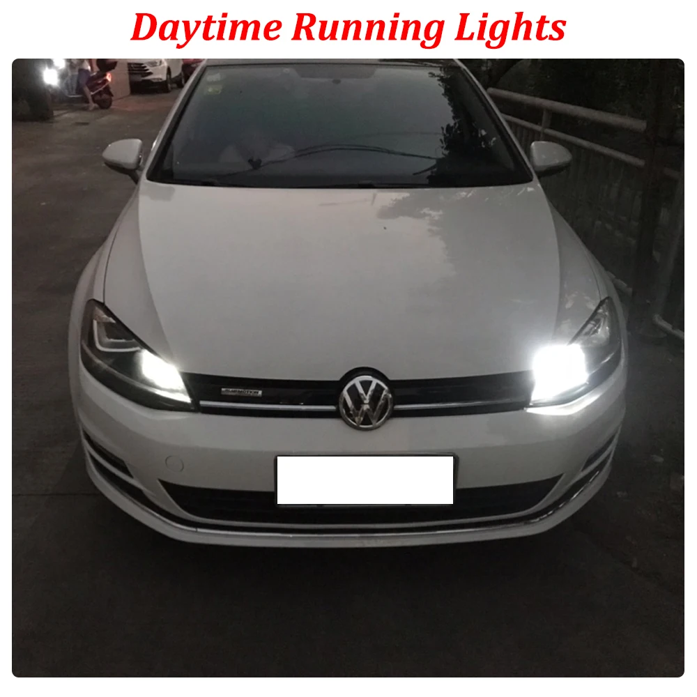 Белый для VW GOLF 7 MK7 GTD GTI R светодиодный светильник для интерьера комплект+ W16W T15 BAY9S H21W светодиодный задний фонарь+ номерной знак+ PW24W светодиодный DRL