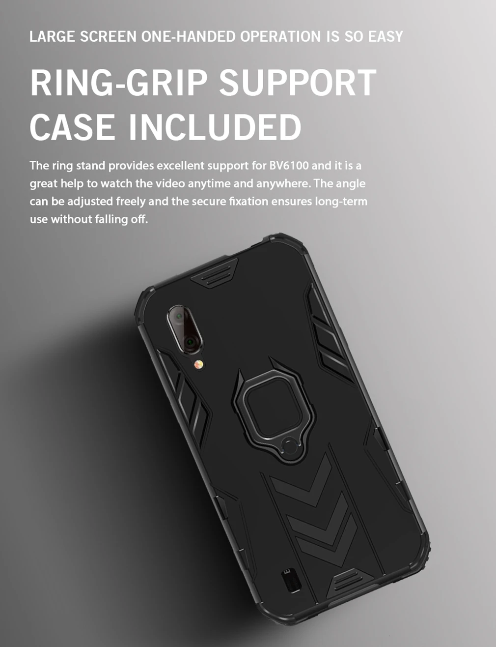 Blackview BV6100 IP68 водонепроницаемый смартфон 6,8" 3 GB+ 16GB Android 9,0 MT6761 Восьмиядерный 5580mAh NFC 5MP+ 8MP NFC мобильный телефон
