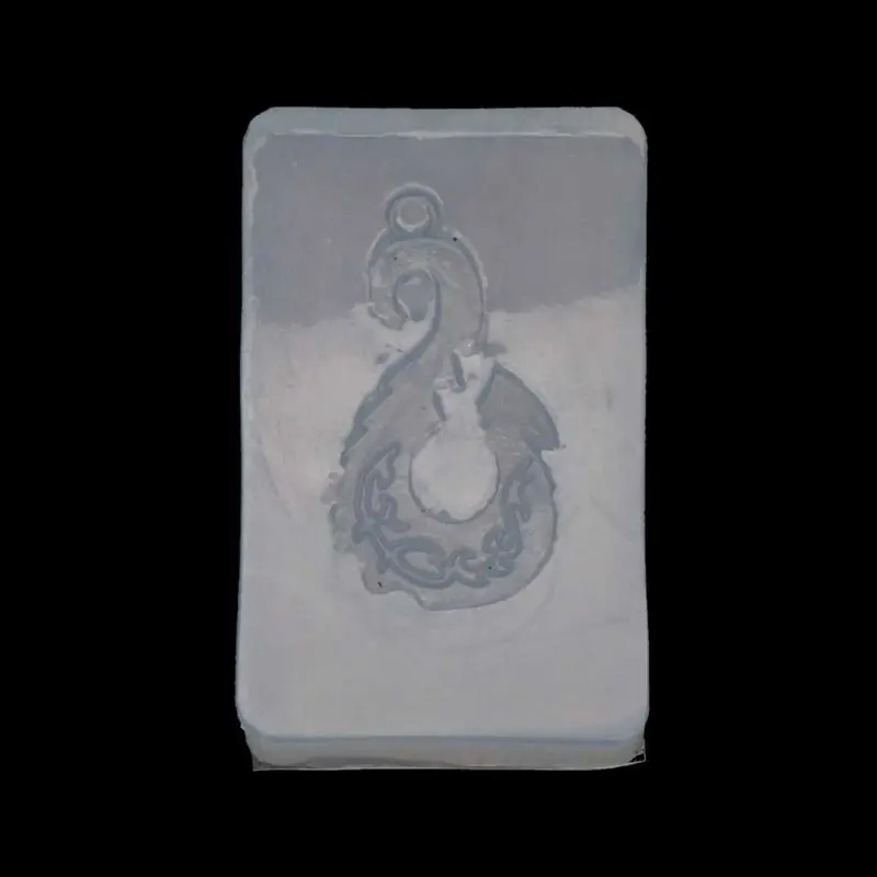 Deer Lock Key Crown Coin Heart Bird Pendant Resin Silicone Molds Jewelry Tools