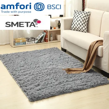 

Thickened Washed Silk Wool Non-slip Carpet Living Room Tea Table Bedroom Bedside Yoga Floor Mat