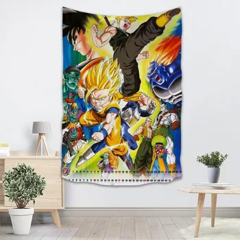 

Custom DRAGON BALL Wall Tapestry Decoration Mariage Wall Carpet Rectangular Modern Printing Fabric Yoga Mat Blanket Tapestry