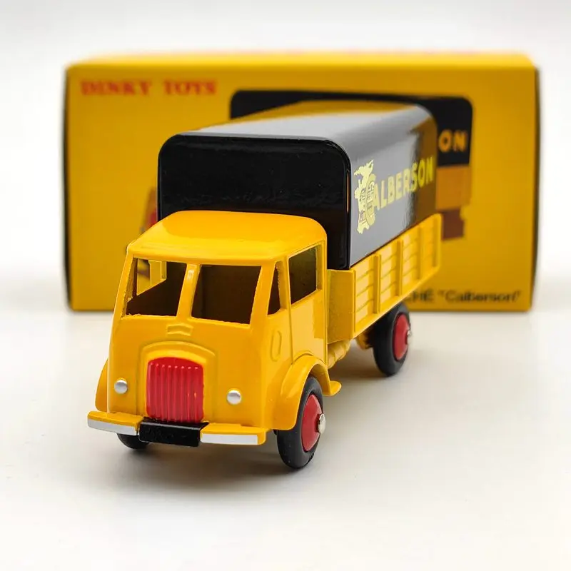Dinky Toys 32AN - PANHARD Semi-remorque Calberson, Jaune/Noir 1:55