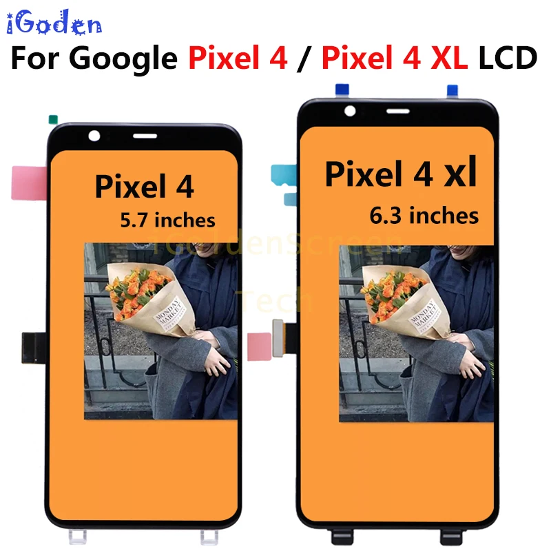 

For Google Pixel 4 LCD Display Touch Screen Digitizer Assembly For Google Pixel 4 XL LCD Pixel4 Pixel XL4 Pixel 4 XL LCD