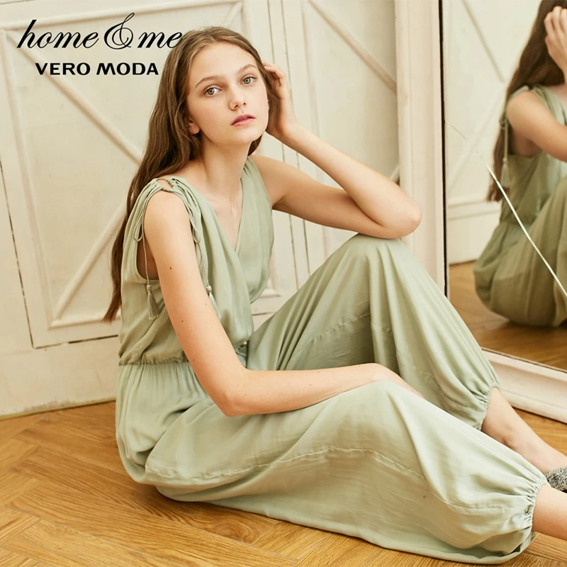 Vero Moda женский комбинезон с v-образным вырезом и бахромой | 3191P6501
