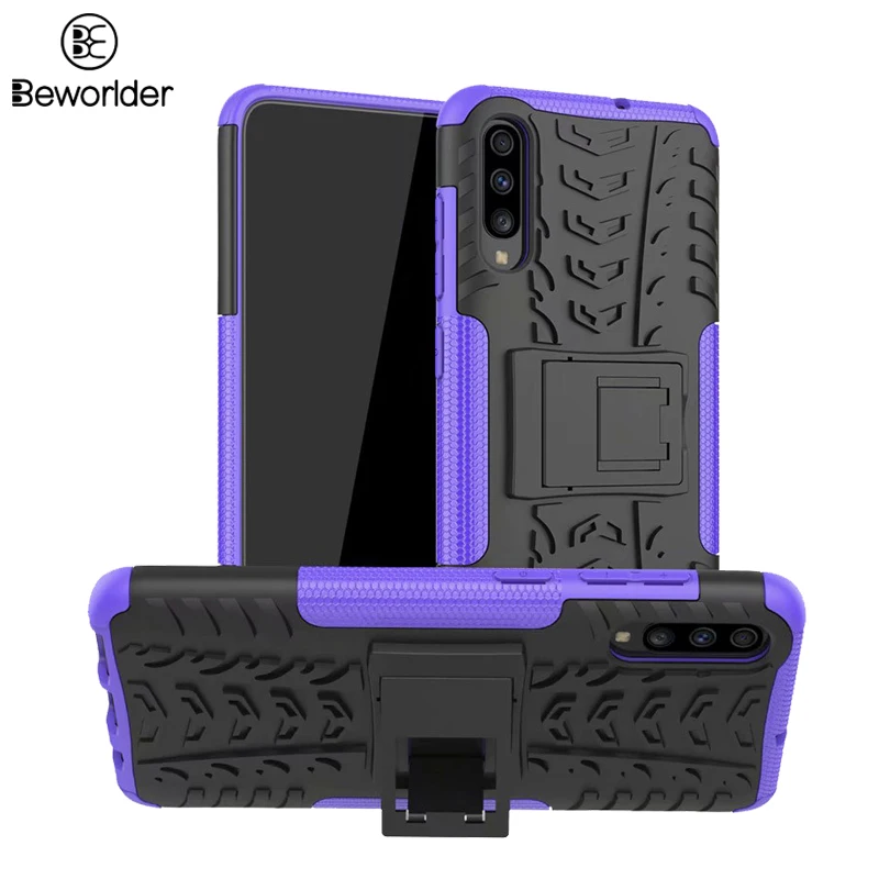 Protect Case For Samsung A70s A40s A10s A20s Cases Covers Dual Layer Plastic Silicone Stander A10e A20e |