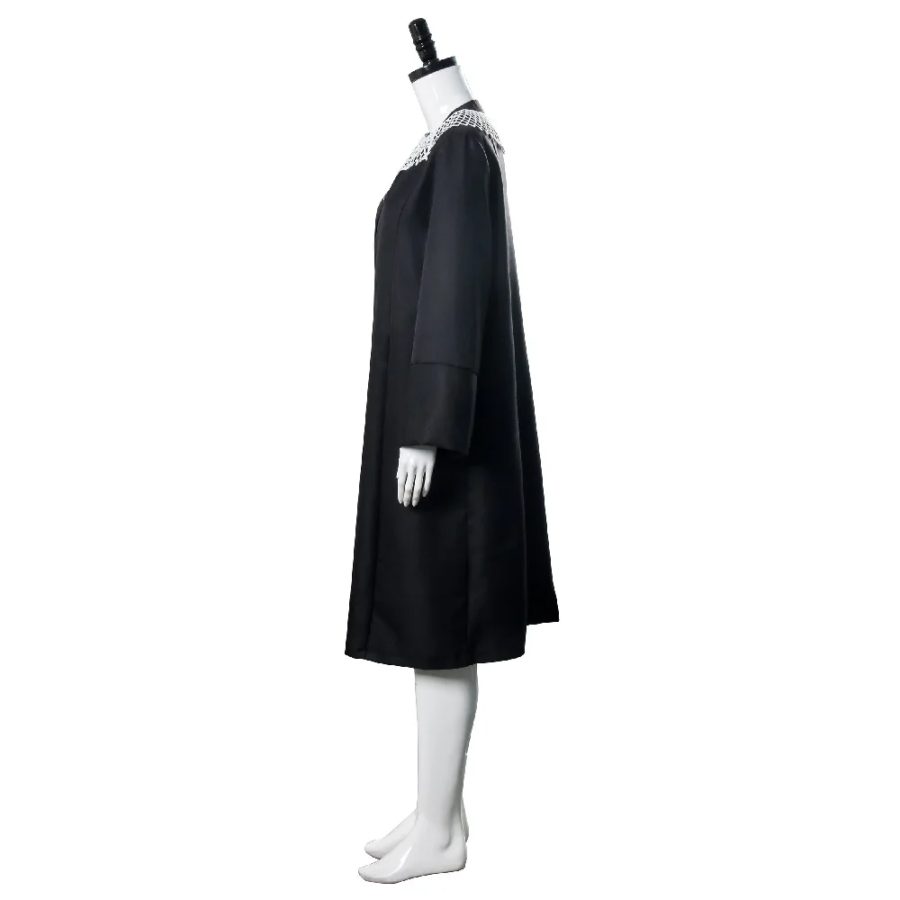 Female Ruth Bader Ginsburg Judge Cosplay Costume Feminist in honor of Supreme Court of the United States Liberal Judge Gown (4)