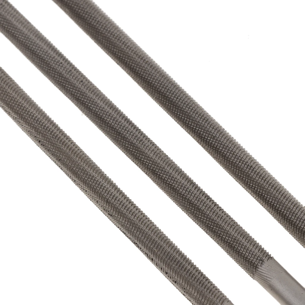 3 Pieces Chainsaw Chain Sharpener Kit Manual Chain Saw Blade Sharpener File for Stihl 017, MS170, MS171