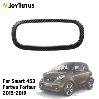 

Car Air Conditioning Switch Panel For Smart 453 Fortwo Forfour 2015-2019 Decorative Cover Carbon Fiber Button Sticker