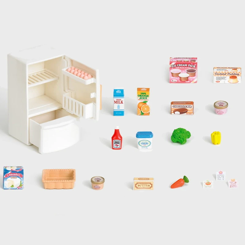 Sylvanian Families Dollhouse Playset Furniture Refrigerator Set Accessories Gift Girl Toy No Figure New in Box 5021 4