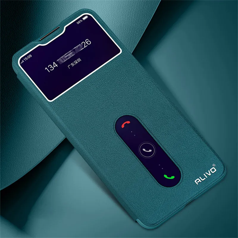 Чехол для VIVO Y91C / Y91i чехол с окошком просмотра и подставкой из поликарбоната V17 S1 6