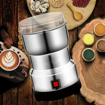 

Multifunction Smash Machine Coffee Bean Seasonings Electric Milling Machine Grinder Stainless Steel XH8Z