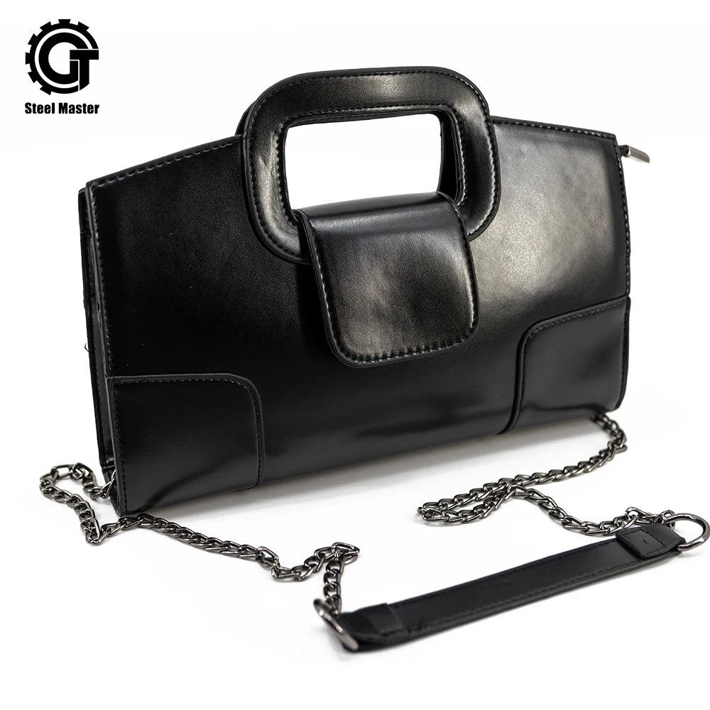 

New Gradient Color Handbags Fashion Chain Shoulder Bag Irregular Temperament Messenger Bag