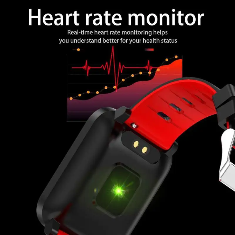 K10 Plus Smartwatch фитнес-трекер для измерения сердечного ритма шагомер Отображение времени Браслет отображение времени Мониторинг Артериального Давления шаг