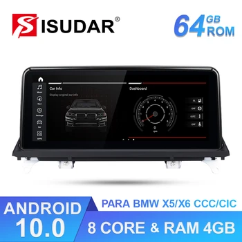

Isudar 1 Din Android 10 Auto Radio For BMW X5 E70/X6 E71 (2007-2013) CCC/CIC System Car Multimedia Video Navigation 4G IPS