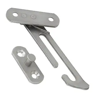 

Window Stopper UPVC Window Restrictor Child Lock Safety Catch W/Fixing Screws Set Right