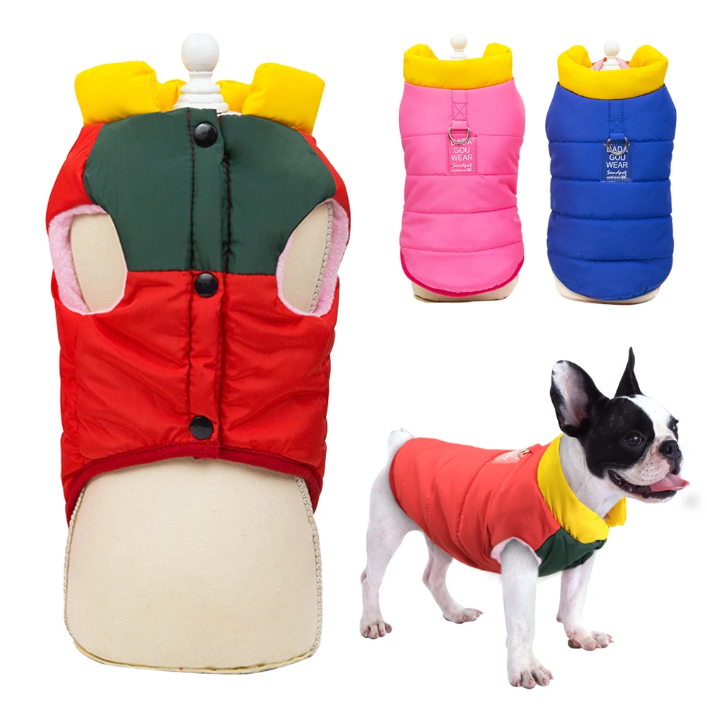 

Warm Pet Dog Jacket Coat Winter Puppy Cat Clothes Pets Dogs Clothing Waterproof For Small Medium Dogs Cat Chihuahua Yorkies Vest