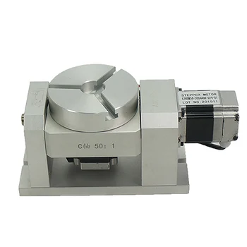 

CNC dividing head 4th 5th axis Rotary axis 50:1 harmonic reducer harmonic gearbox (no hysteresis) for CNC router engraver