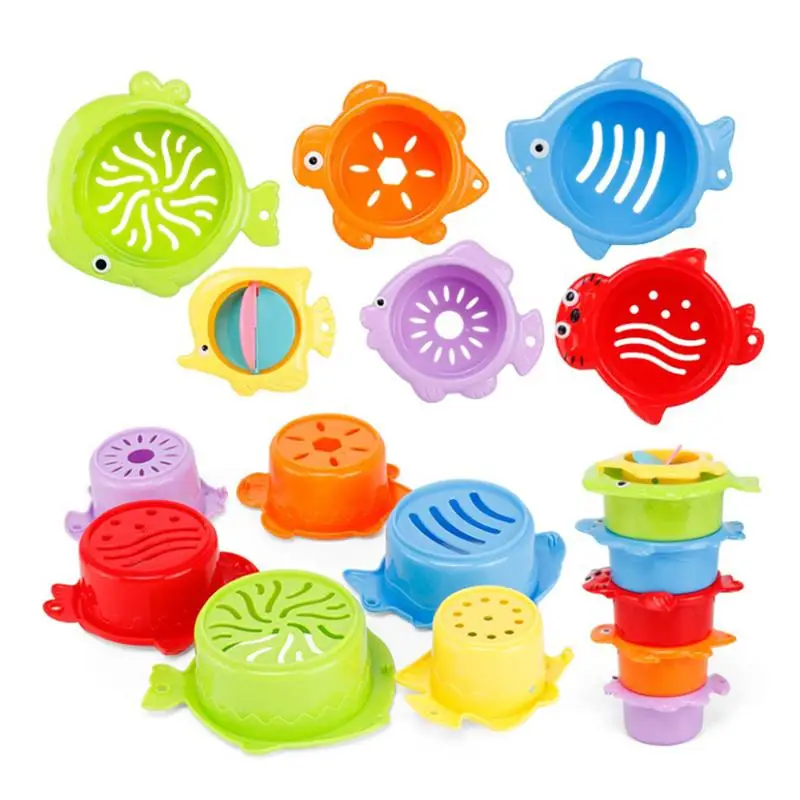 6 шт. детские пластиковые игрушки для ванной | Игрушки и хобби