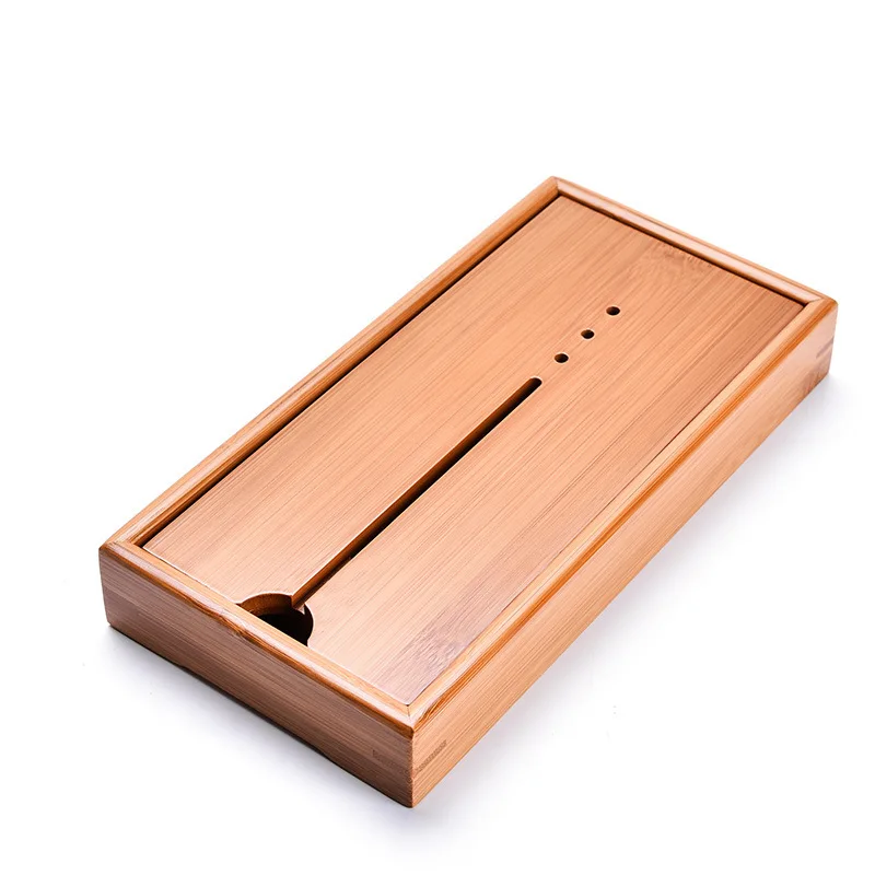

Simple Storage Type Tea Accessories Extra Small Water Mini Tea Tray Real Kung Fu Tea Set