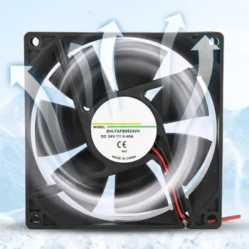 

Heat Sink Fan 24V 0.40A 9CM Cooling Systems for Frequency Converter / Inverter / Welding Machine Hot