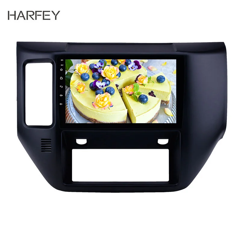 Perfect Harfey Android 8.1 9 inch HD Touchscreen GPS car Radio for 2011 2012-2015 Nissan Patrol with Bluetooth WIFI support Carplay SWC 0