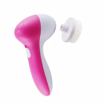 

5 in 1 Home Use Electric Face Facial Cleansing Brush Multifunction Deep Clean Spa Washing Machine Soft Skin Care Massage