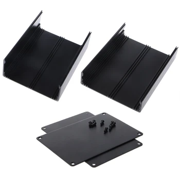 

New Aluminum Enclosure DIY Project Case Power Junction Box 155x120x83mm Black