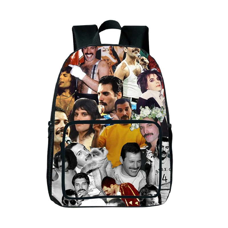 Рюкзак Mochila Feminina Freddie Mercury, школьные сумки для подростков, девочек и мальчиков, рюкзак для ноутбука, мужские дорожные рюкзаки