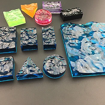 

1pcs Crystal Molds Silicone Resin Liquid Mold DIY Jewelry Making Craft Tool