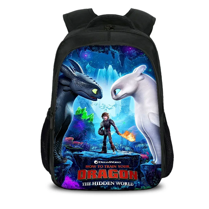2019-Toothless-Light-Fury-3D-Printed-Backpack-How-To-Train-Your-Dragon-The-Hidden-World-Amazing