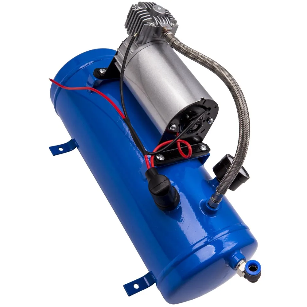 Воздушный компрессор с 6L танком 120/150 PSI 12V для воздушного рога вагона грузовика RV