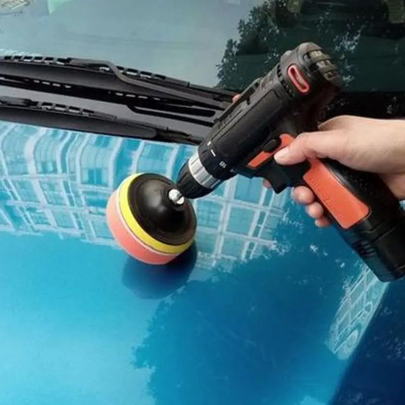 

7Pcs/set Polishing Pad Soft Wool Ball Bonnet Kit 5" Wheel Pad Abrasive Tool for Car Body Polishing Discs