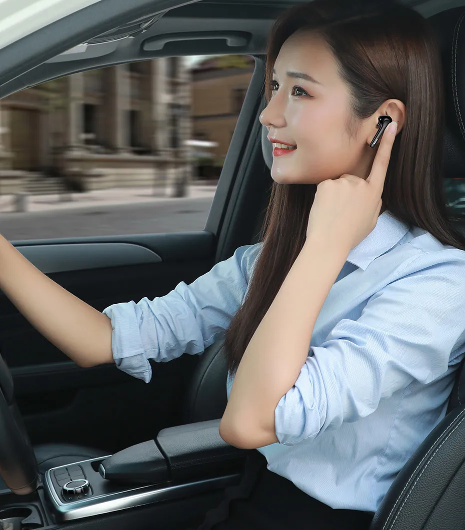 Baseus W07 Bluetooth наушники TWS беспроводные Bluetooth наушники 3D стерео Спортивные Беспроводные наушники с двойным шумоподавлением микрофоном