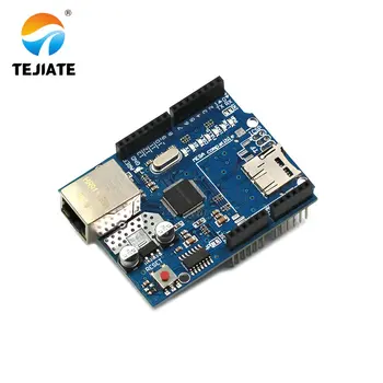 

1PCS W5100 Network Interface Expansion Module SD Card Extended Edition Applicable To Arduino Ethernet Development Modular Board