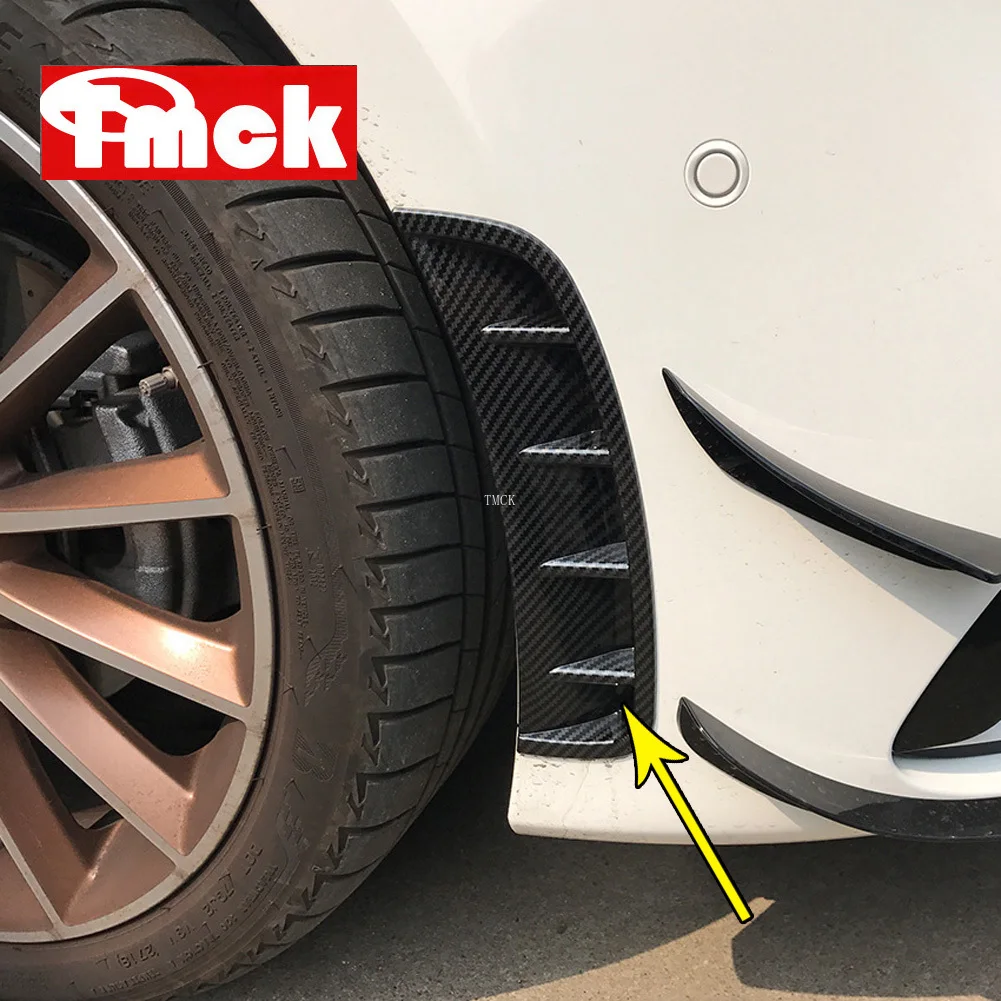 Для Mercedes Benz A Class W177 A180 A200 A220 A250 2019 + наклейки на передний бампер автомобиля