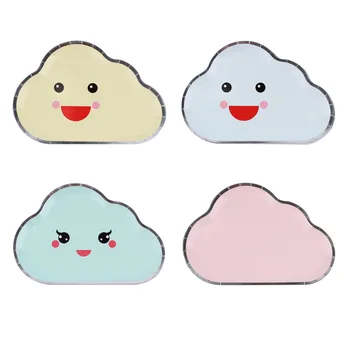 

Color Cloud Series Theme Disposable Tableware Plate Party Supplies Birthday Celebration Party Children's Day Party Decoration