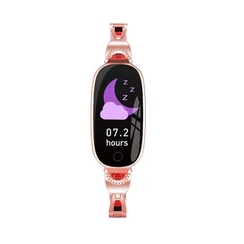 

F18 Smart Bracelet Sports Heart Rate Sleep Monitoring Step Bracelet Waterproof Female Physiological Reminder Sport Bracelet