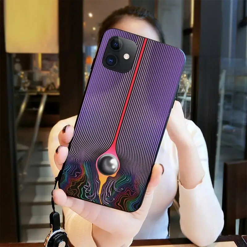 the puffer case Psychedelic Tame Impala Soft Phone Case Capa for iphone 12 pro max 11 pro XS MAX 8 7 6 6S Plus X 5S SE 2020 XR case pela cases Cases For iPhone