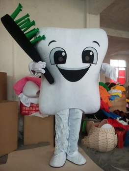 

Tooth Mascot Costume Suits Cosplay Party Fancy Dress Outfits Advertising Promotion Carnival Halloween Xmas Easter Adults Parade