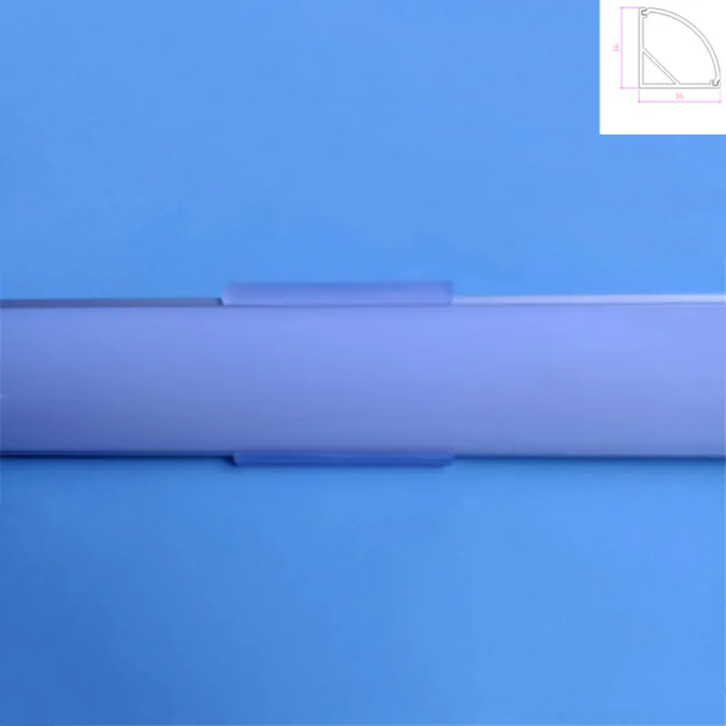 Led Profile Connector 90/180 Degree Corner Connector 16*16mm 17.5*7mm LED Aluminum Profile Connector Under Cabinet U Shape V Shape Bar Light Link