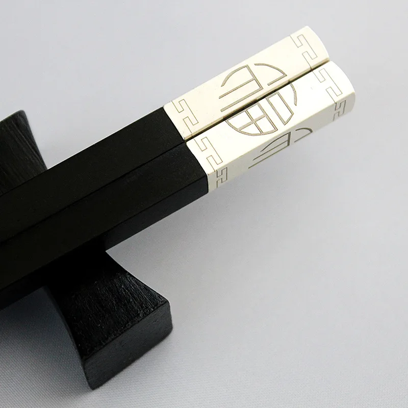 Многоразовая посуда китайские палочки для еды из красного дерева натуральные