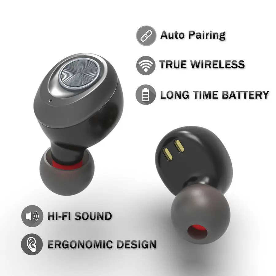 IP010-X 50 часов Playtimes AAC TWS беспроводной bluetooth-наушник гарнитура V5.0 Наушники Hi-Fi для Xiaomi