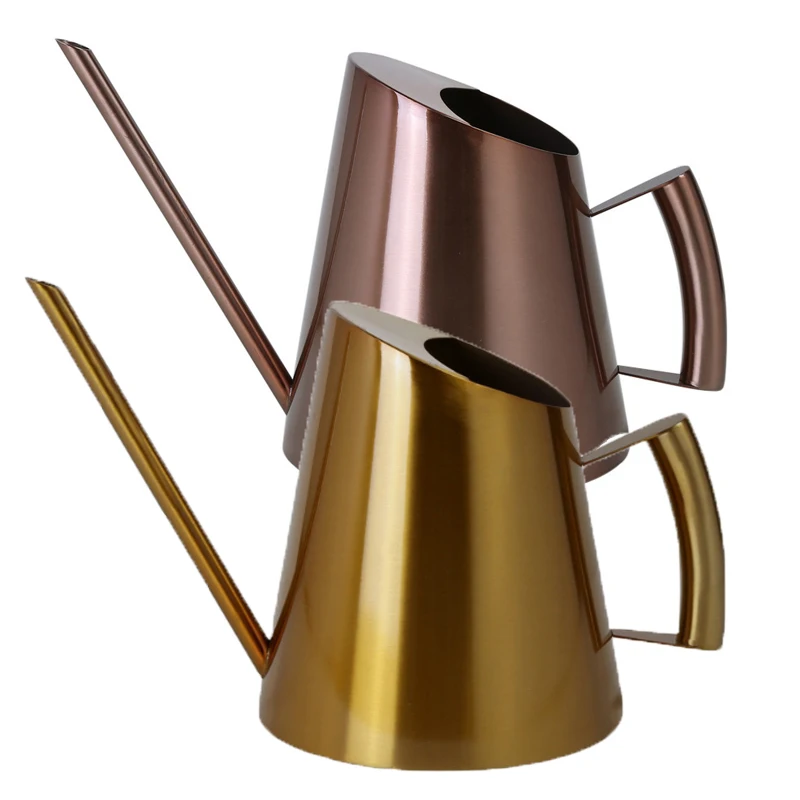 

WAKYME Long Spout Watering Can Stainless Steel Pot Indoors Home Plant Pot Bottle Watering Device Meaty Bonsai Garden Tool
