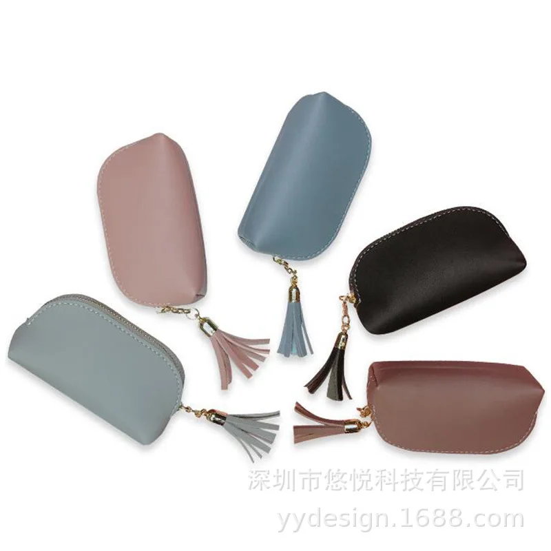 2020 Trimming Machine PU Leather Coin Purse Earphone Storage Bag Key Case Card | Багаж и сумки