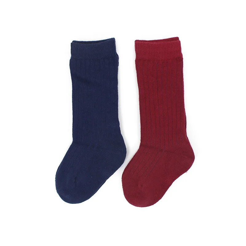 2 Pair/lot Baby Boy Anti Slip Socks Stripes Soft Cotton Toddle Ankle Socks Infant Floor Socks Cartoon Pattern Kids Socks Black - Цвет: H
