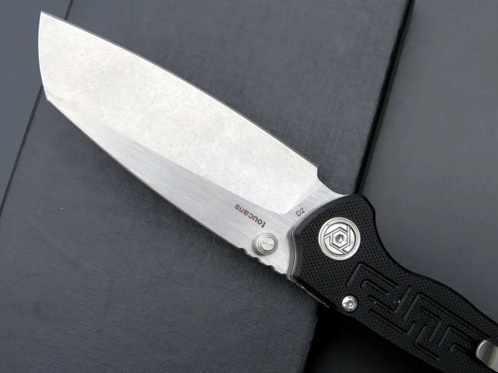 Eafengrow CH2008 58-60HRC D2 лезвие G10 Ручка EDC Складной нож инструмент для выживания кемпинга охотничий карманный нож Тактический Открытый инструмент