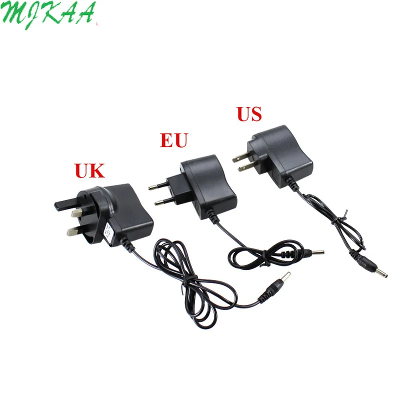 EU/US/UK Plug Lithium Battery Charger 18650/Polymer Pack 100-240V 5.5MM x 2.1MM With Wire Lead DC Constant | Электроника