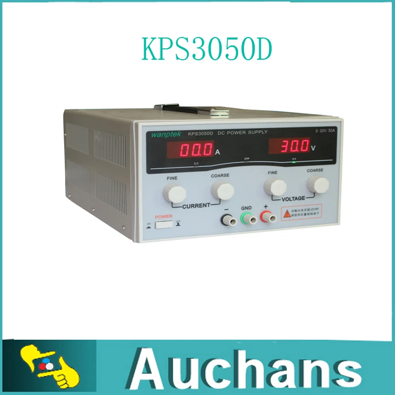 

KPS3050D Switching Power Supply DC 0-30V / 0-50A Continuously Adjustable Laboratory/Appliance Repairing Power Supply