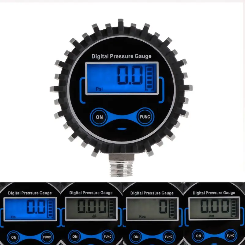 

Digital Tire Pressure Gauge Air PSI Meter Car Motorcycle Tyre Pressure Monitor